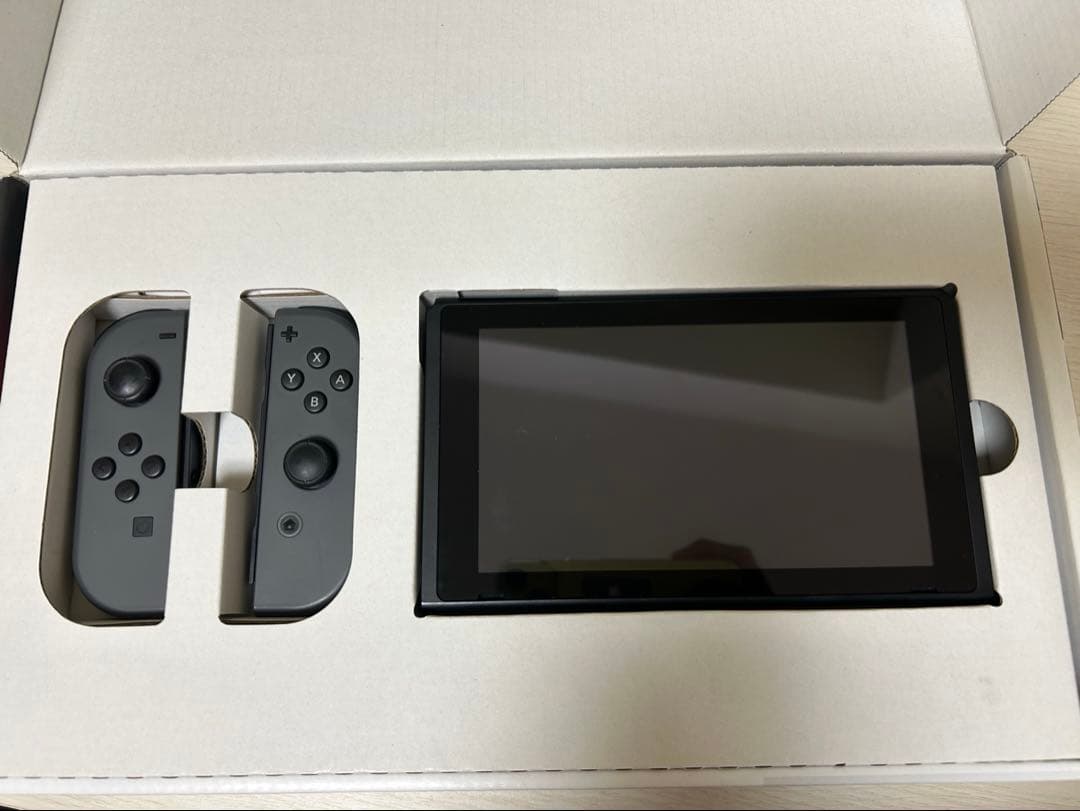 Nintendo Switch グレー 本体 付属品完備 SDカード付き