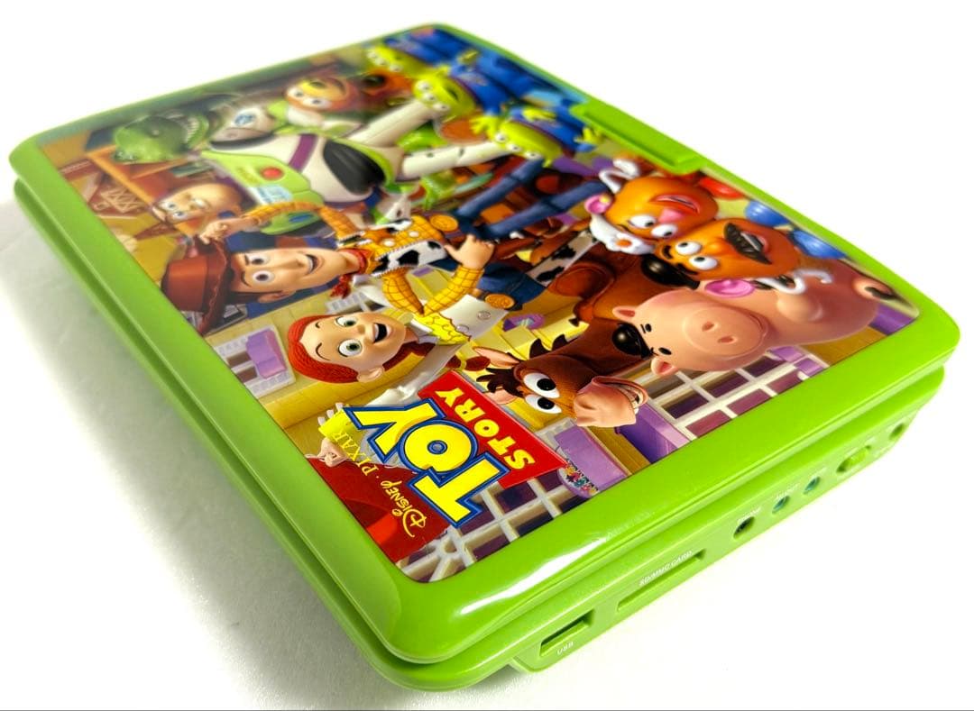 【美品】◼︎トイ・ストーリー◼︎9インチ★ポータブルDVDプレーヤー★付属品一式★