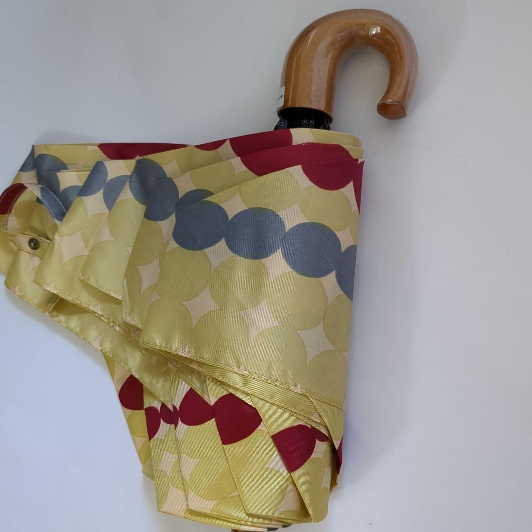 ino-kichi 折りたたみ雨傘　和色おはじき柄　亥之吉