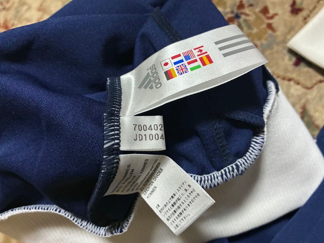 【美品】adidas アヤックス・トラックジャケット90s・万国旗タグ・非売品