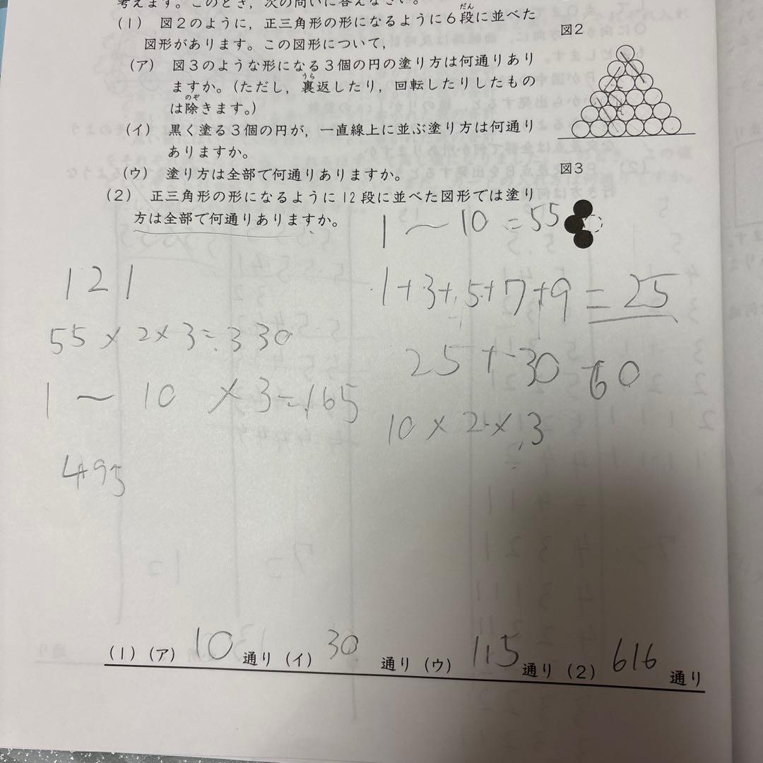 SAPIX SS 開成 算数 アプローチ 教材 中学受験