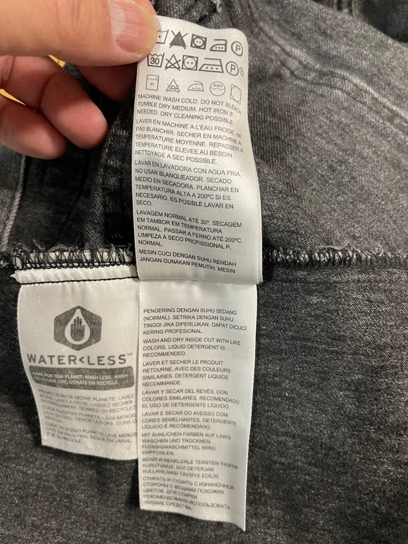 Levi's ボア襟 グレー デニムジャケット