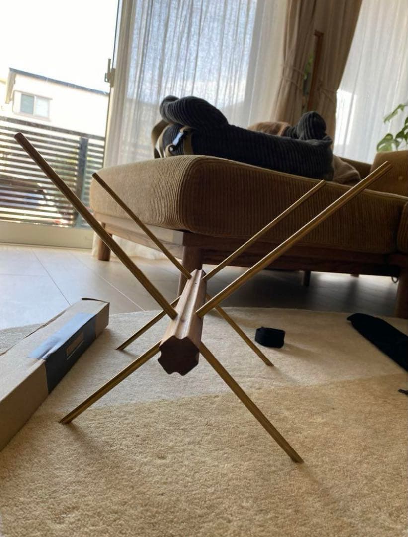 STORM DRAGON 薪ラック　薪スタンド　薪おき　真鍮　gold