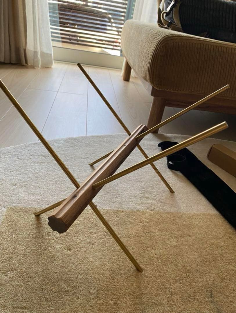 STORM DRAGON 薪ラック　薪スタンド　薪おき　真鍮　gold