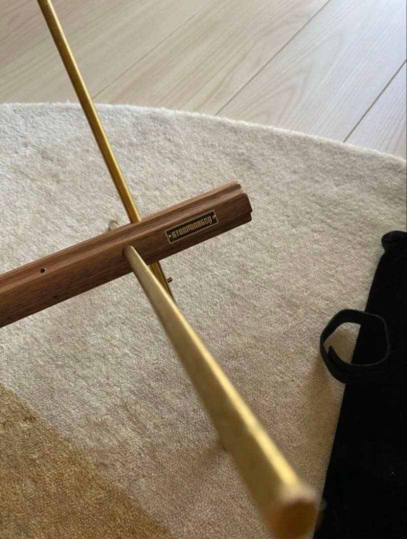 STORM DRAGON 薪ラック　薪スタンド　薪おき　真鍮　gold