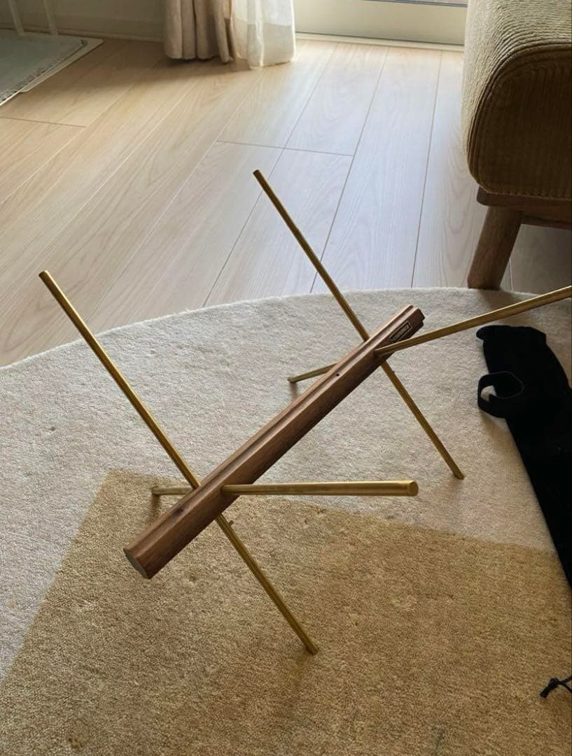 STORM DRAGON 薪ラック　薪スタンド　薪おき　真鍮　gold