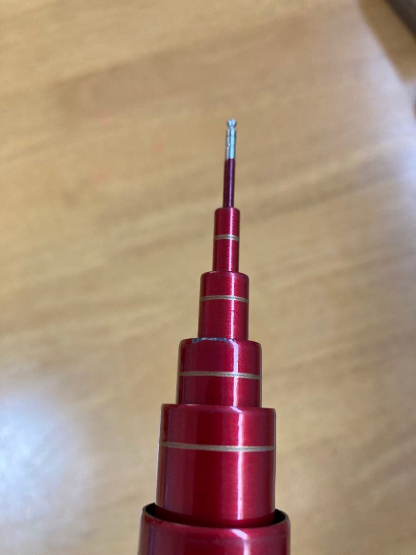 割れアリ がま鮎 POWER SPECIAL II 赤 引抜早瀬9.5m 鮎竿