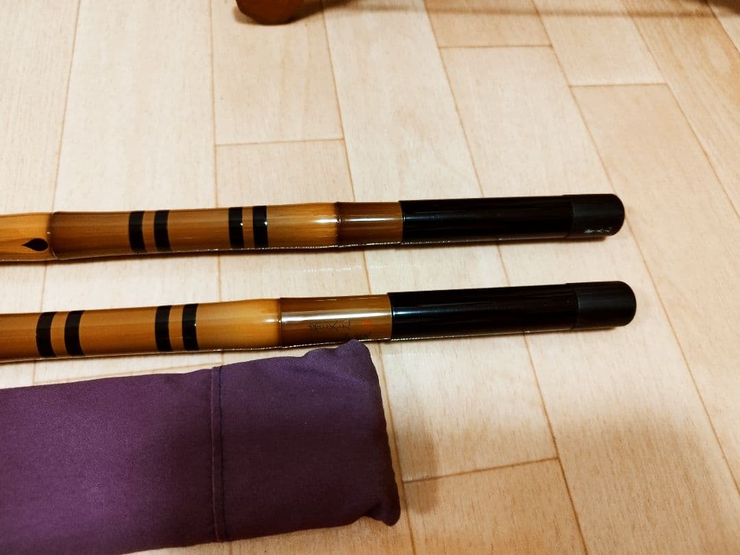 シマノ　普天元　獅子吼　竿掛け　二本物　SHIMANO　へら竿