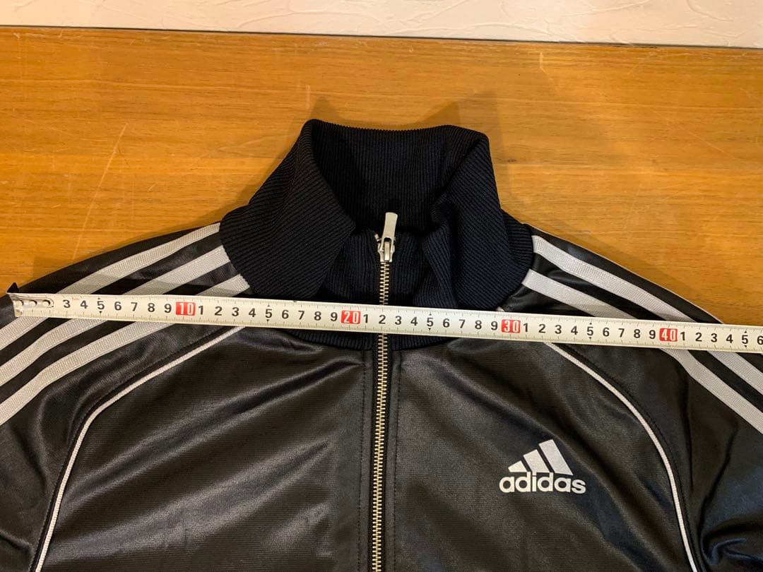 N1206-08★adidas ジャージ上下セット 黒 climalite