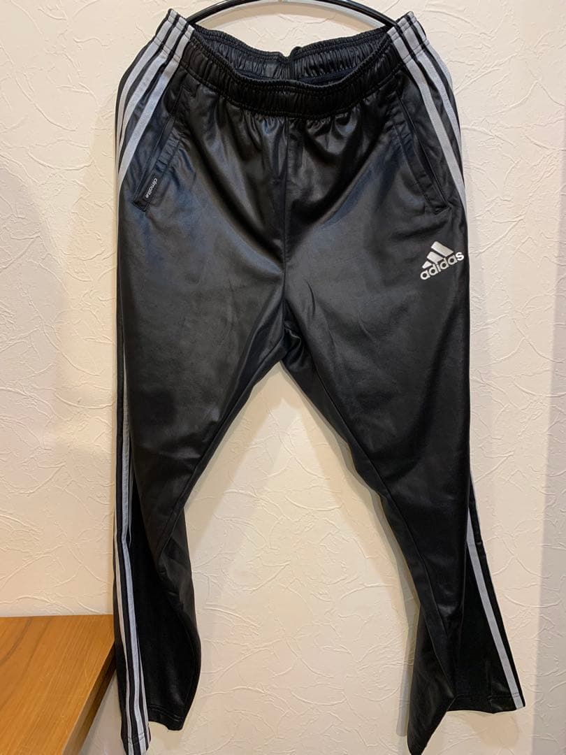 N1206-08★adidas ジャージ上下セット 黒 climalite