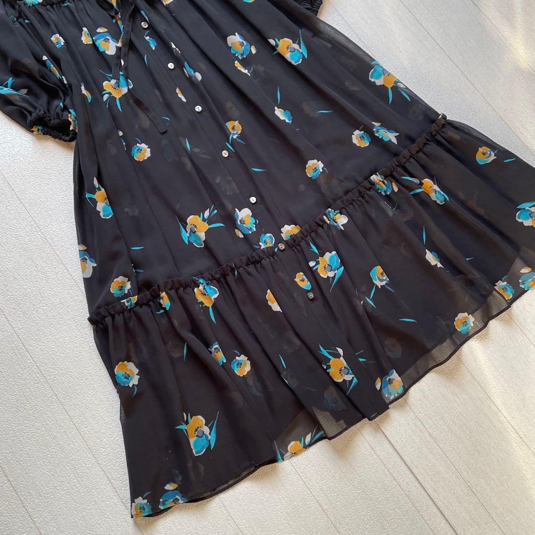 LOULOU WILOUGHBY レトロフラワーワンピース　2