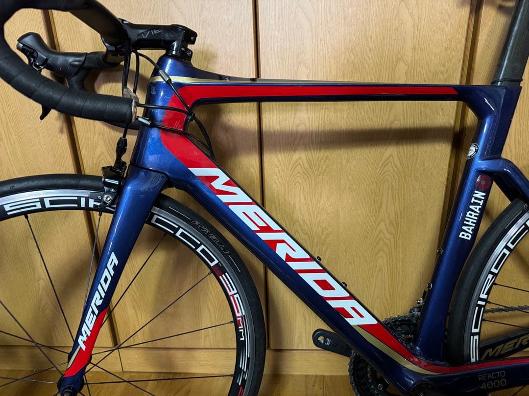 MERIDA REACTO4000 リムブレーキ最終系