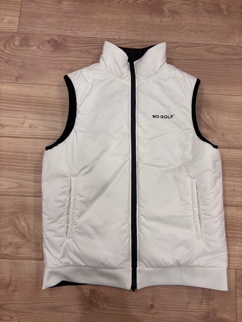 NO GOLF PADDED REVERSIBLE VEST クラブハウス　新品