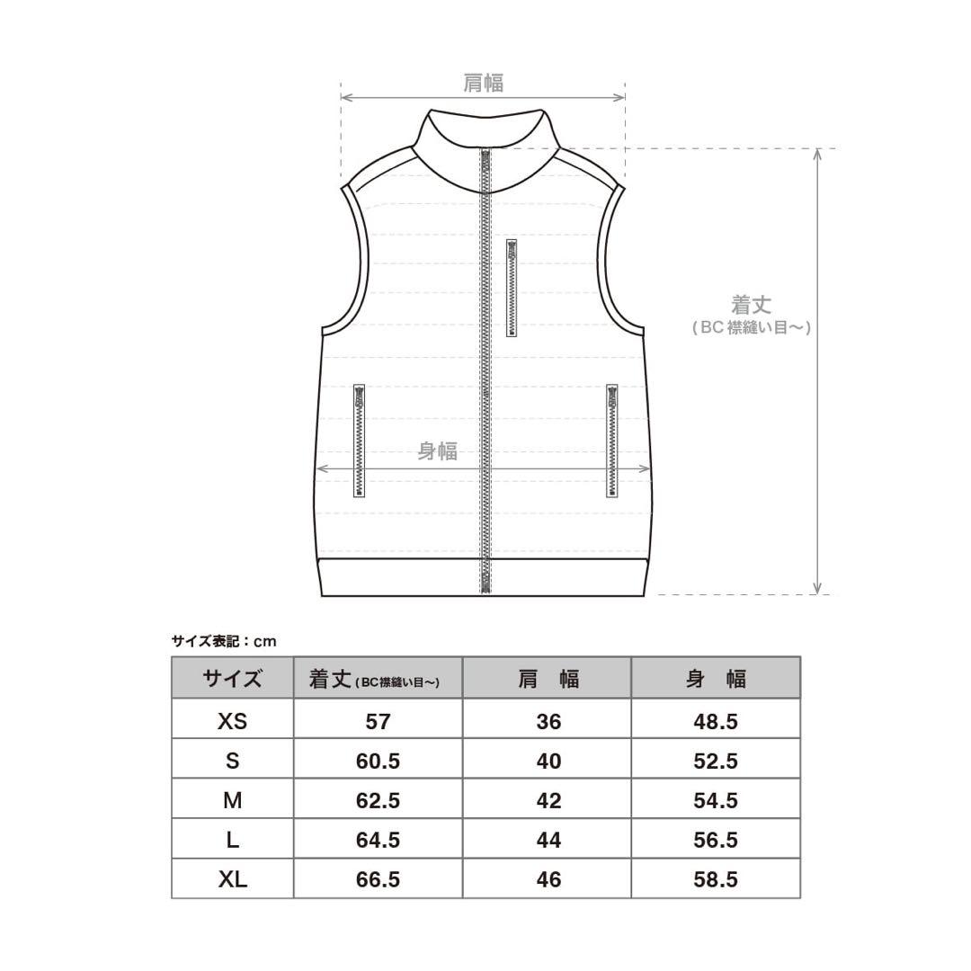 NO GOLF PADDED REVERSIBLE VEST クラブハウス　新品