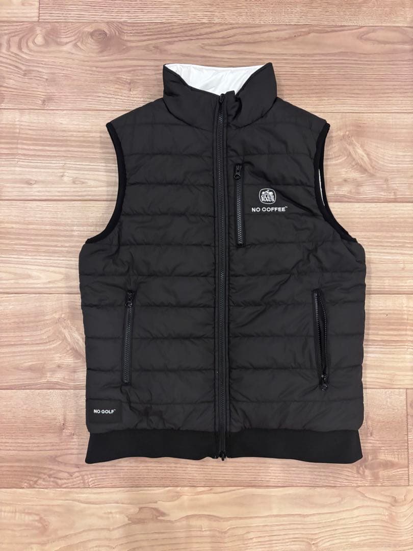 NO GOLF PADDED REVERSIBLE VEST クラブハウス　新品