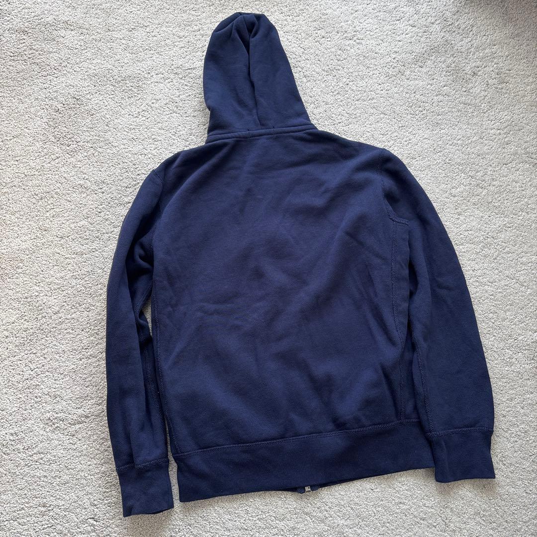 POLO RALPH LAUREN フルジップ パーカー 裏起毛 ネイビー S