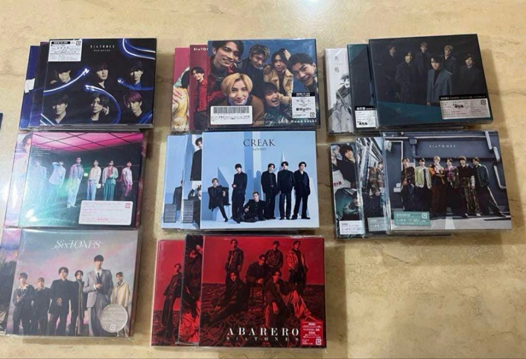 SixTONES シングル CD DVD 特典まとめ売り