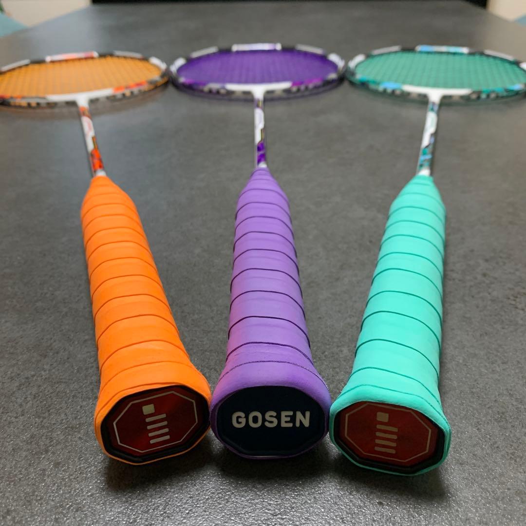 GOSEN バドミントンラケット グングニル 3本セット