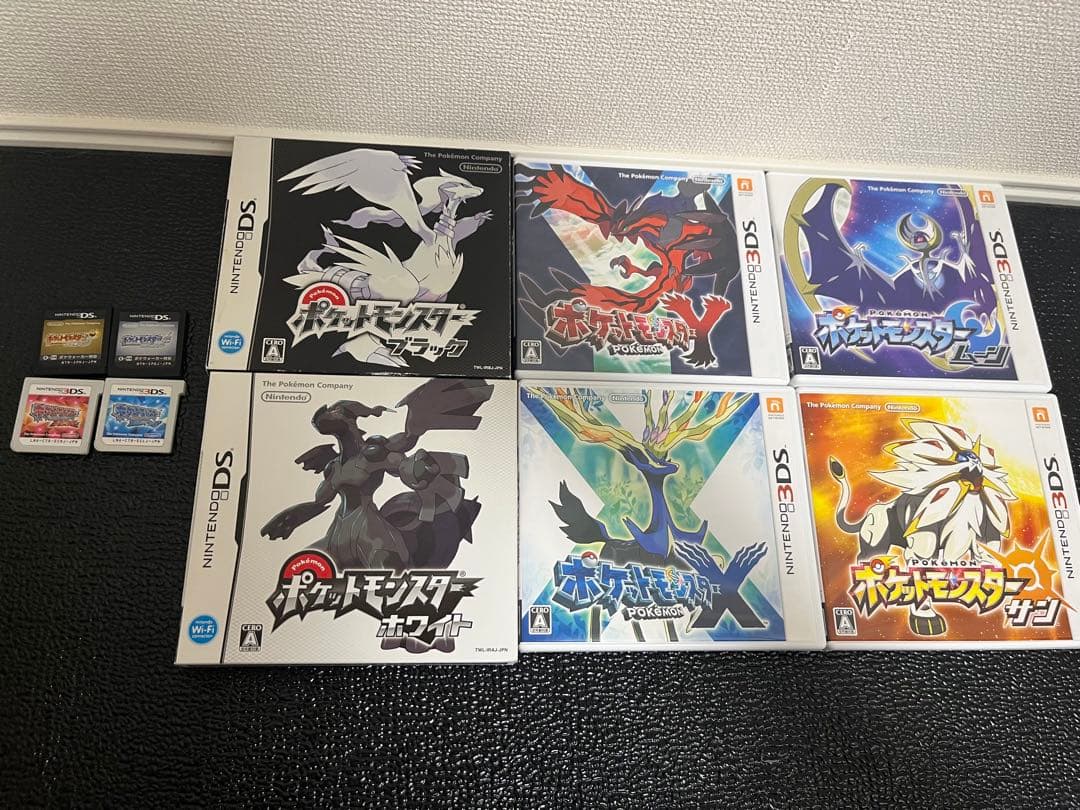 ポケットモンスター　DS 3DSソフトまとめ売り