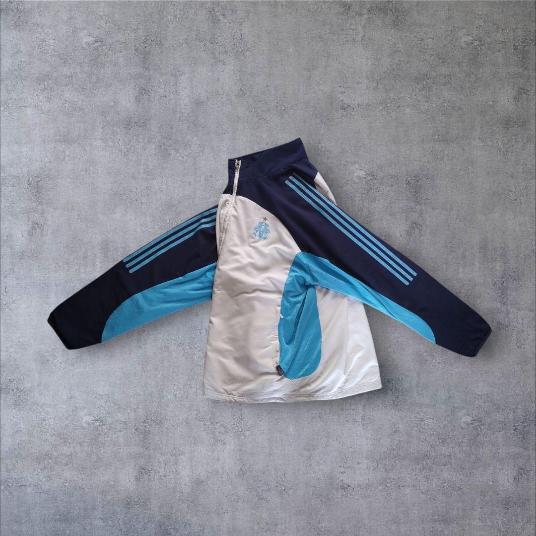 【00s adidas】 トラックジャケットマルセイユティファニーブルーsale