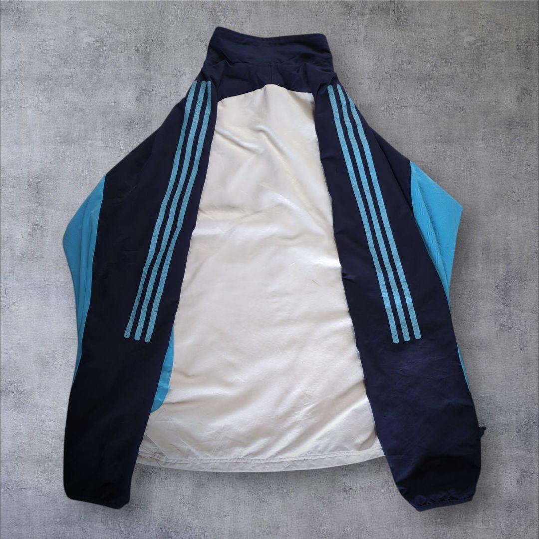 【00s adidas】 トラックジャケットマルセイユティファニーブルーsale