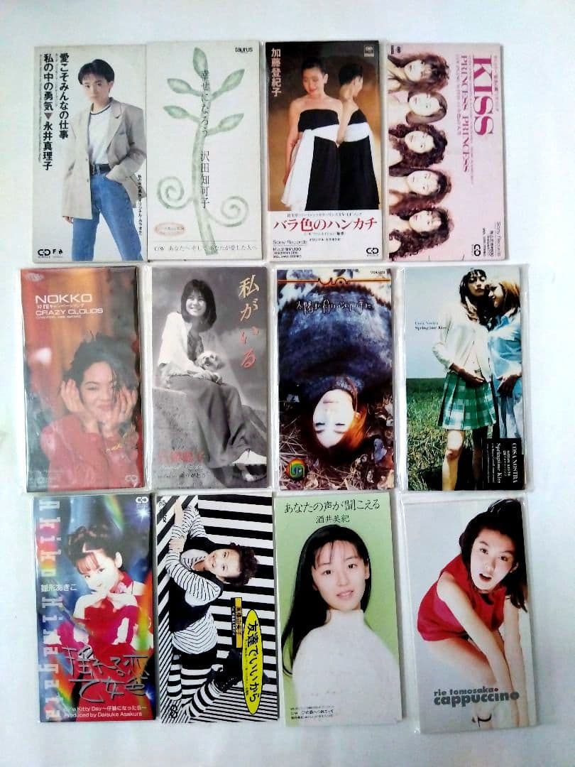 (8cmCD)216枚 女性アイドル&NM系美品多数レア盤多数中古美品