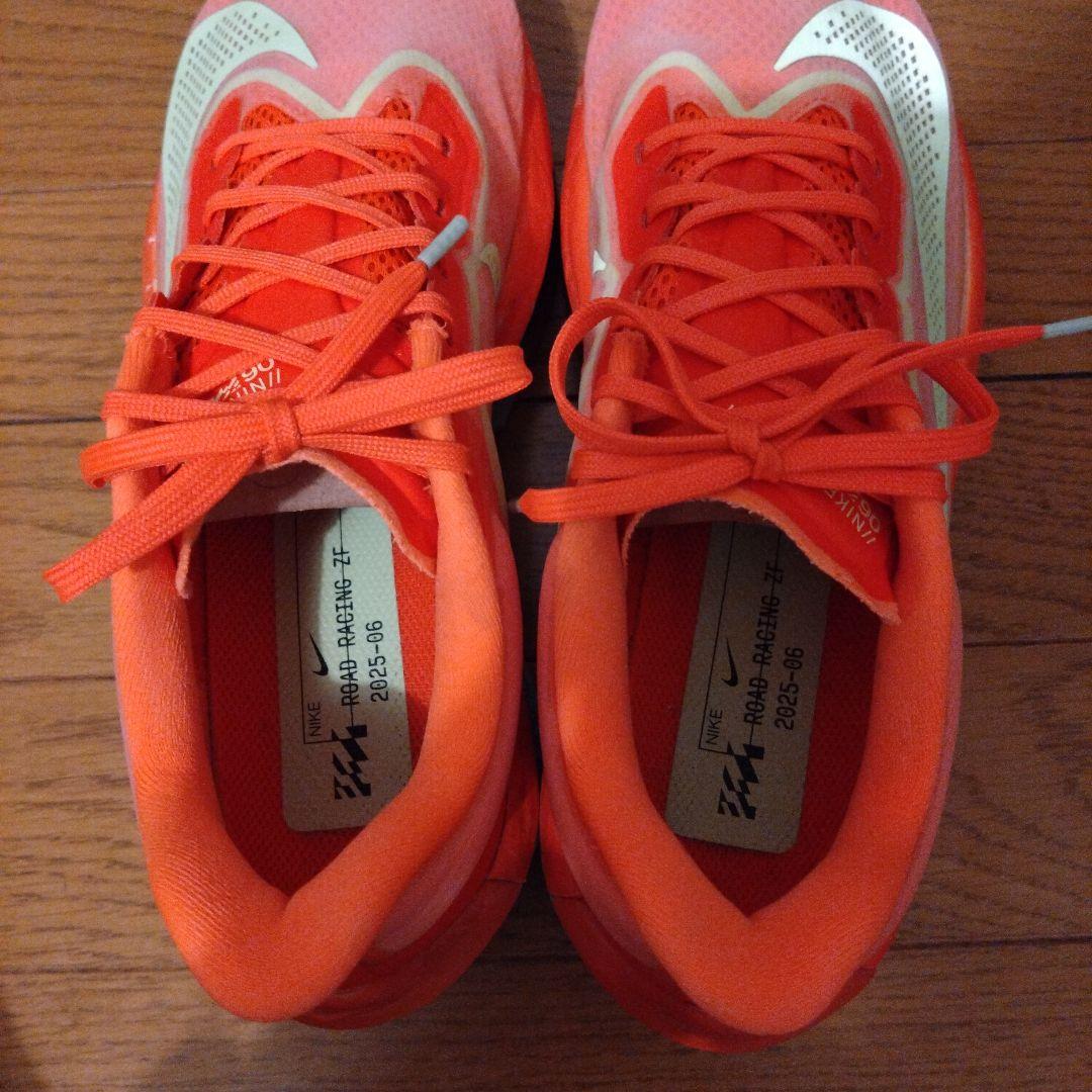 【目立った傷や汚れ無し】ズームフライ6 25.5センチ レッド/ライム