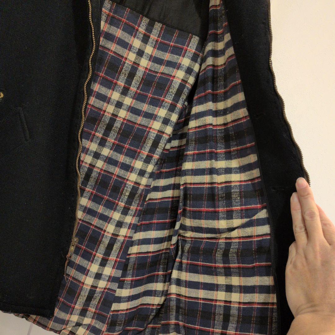 50s 60s　ビンテージ　スポーツジャケット　ウール　裏地チェック