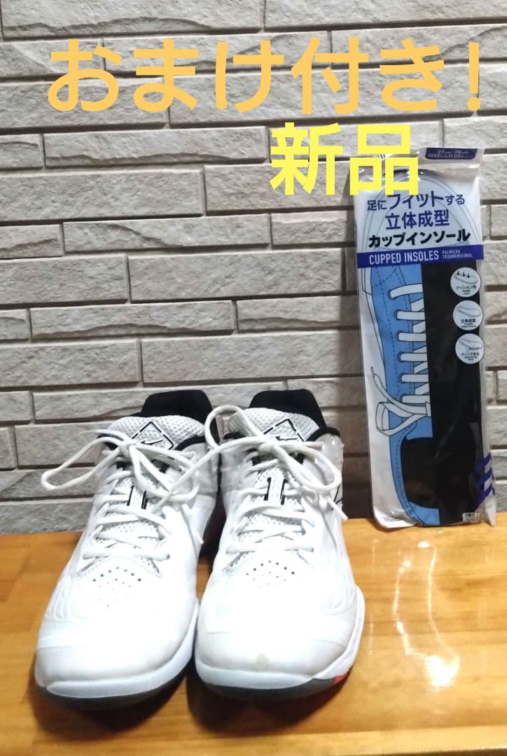 ミズノウエーブ ファング2 サイズ27.5cmおまけ付き!バドミントンシューズ