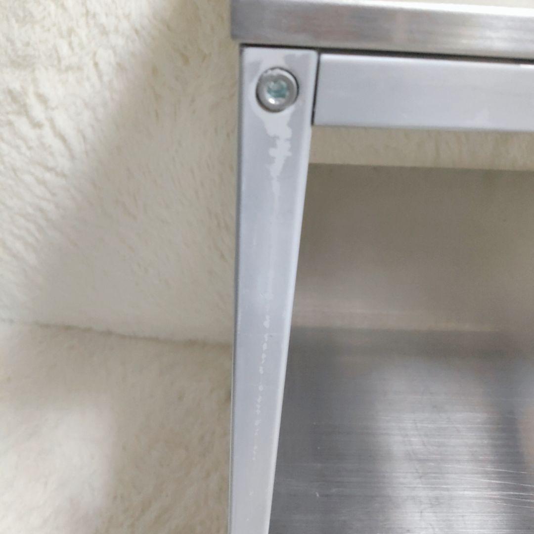 【希少 廃盤モデル】IKEA UDDEN ステンレスワゴン　キッチンワゴン作業台