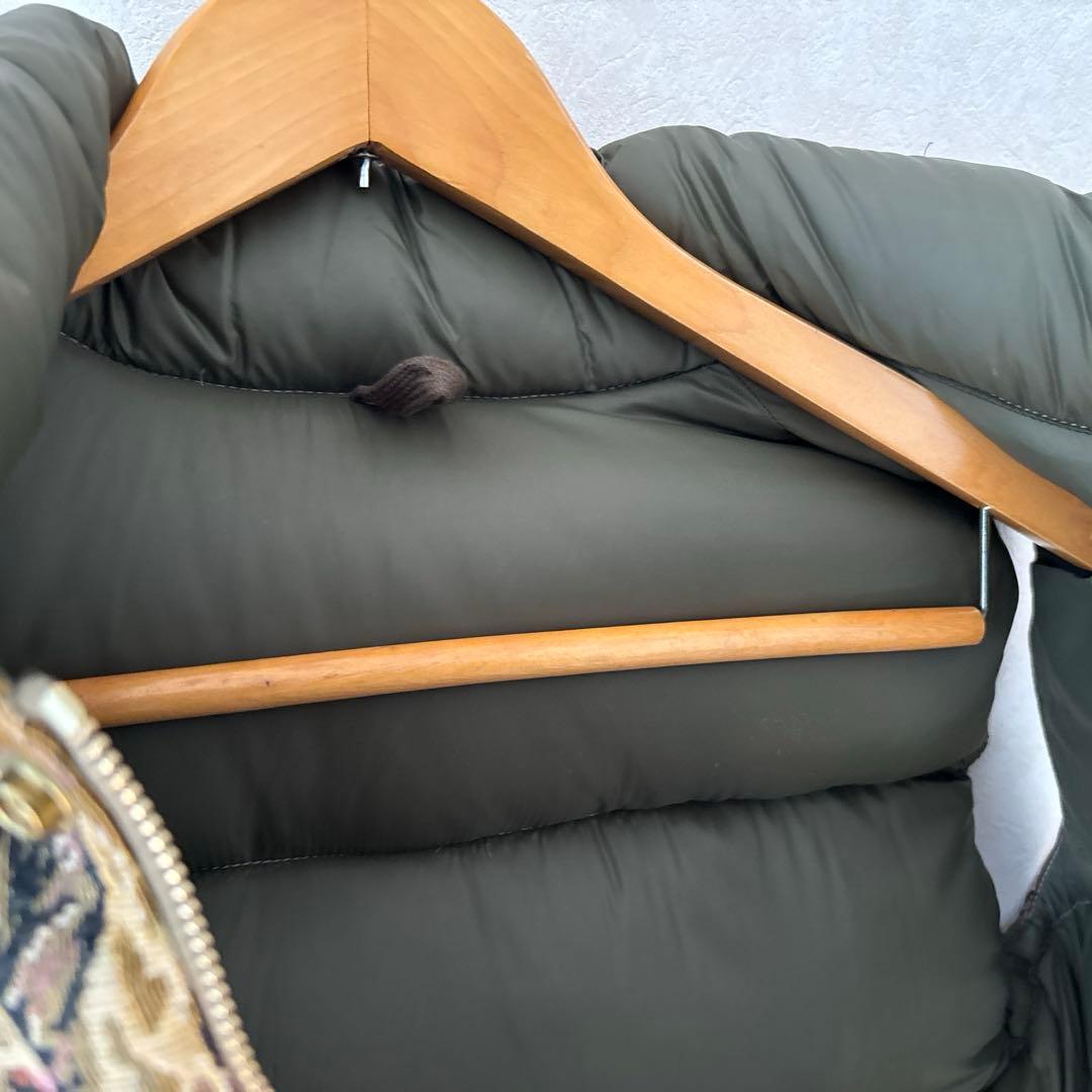 BLESS 別注　クレセントダウンワークス　アニマル柄　ダウンベスト