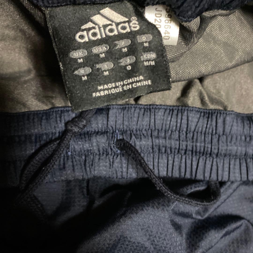 adidas 上下セット　オレンジ　紺　ジャージ　セットアップ　00s