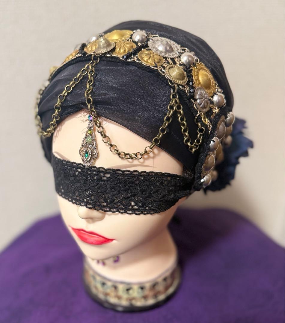 ベリーダンス☆ヘッドアクセサリー ☆ トライバル ☆ FCBD