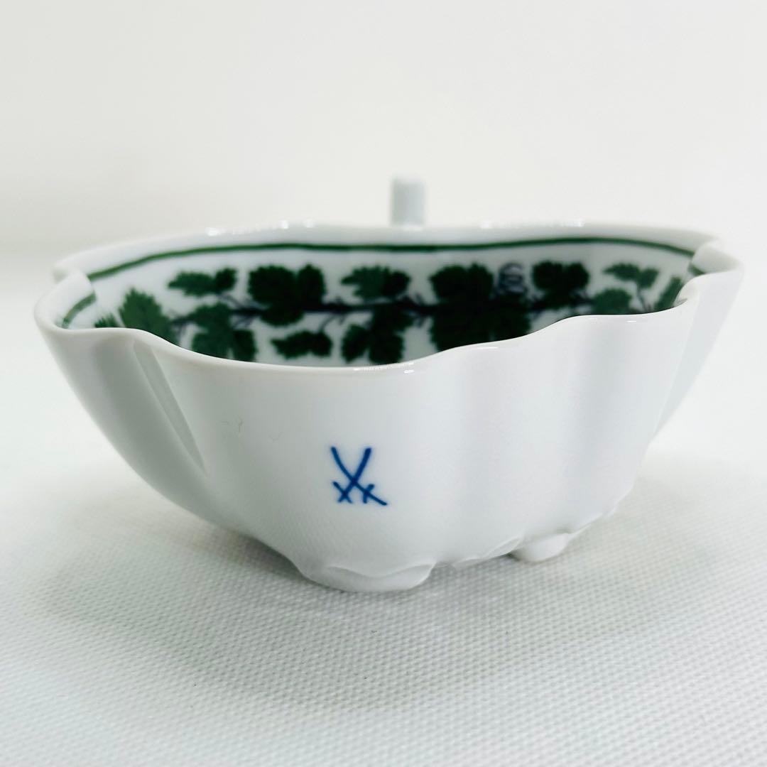 マイセン ワインリーフ リーフディッシュ 1級品 葡萄の葉