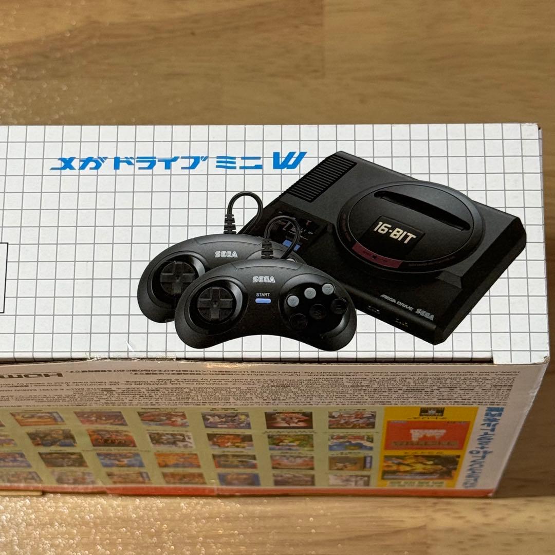 7-100 メガドライブミニW 本体 箱付き