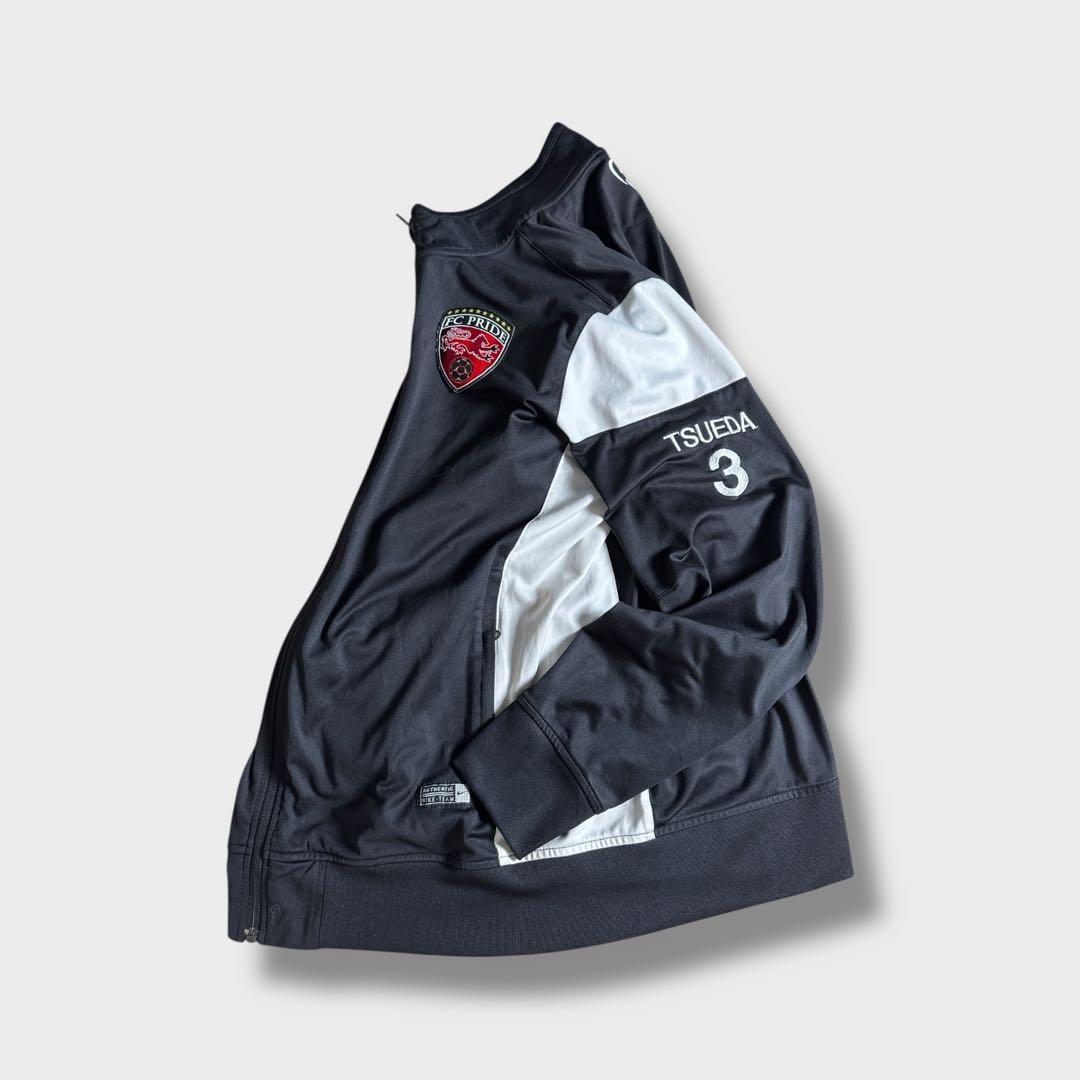 NIKE ナイキ トラックジャケット FC サッカー チームロゴ 刺繍 ブラック