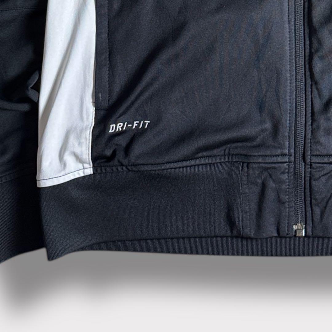 NIKE ナイキ トラックジャケット FC サッカー チームロゴ 刺繍 ブラック