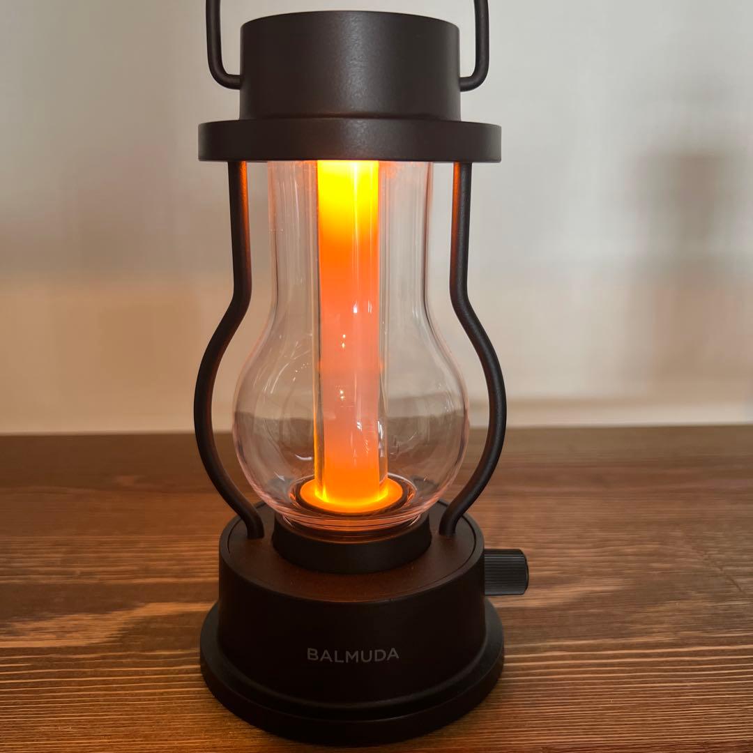 BALMUDA ブラック ランタン LEDライト