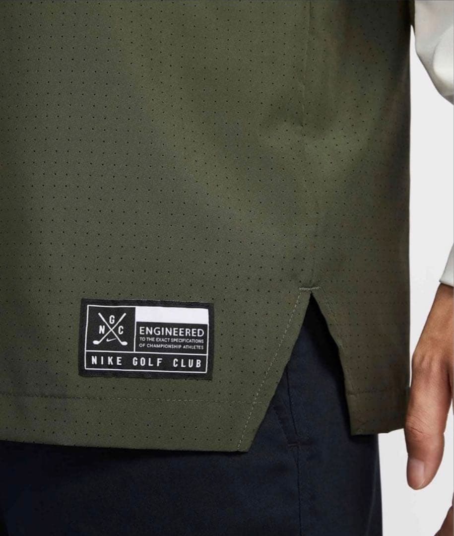 ナイキ　ゴルフクラブ　ハーフジップジャケット