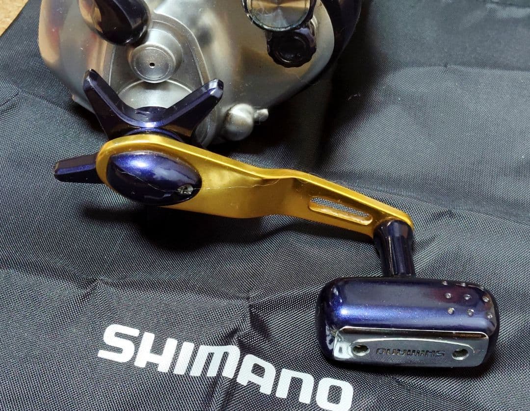 シマノ電動リール電動丸3000XT自動棚止装着搭載オーバーホールメンテナンス済み