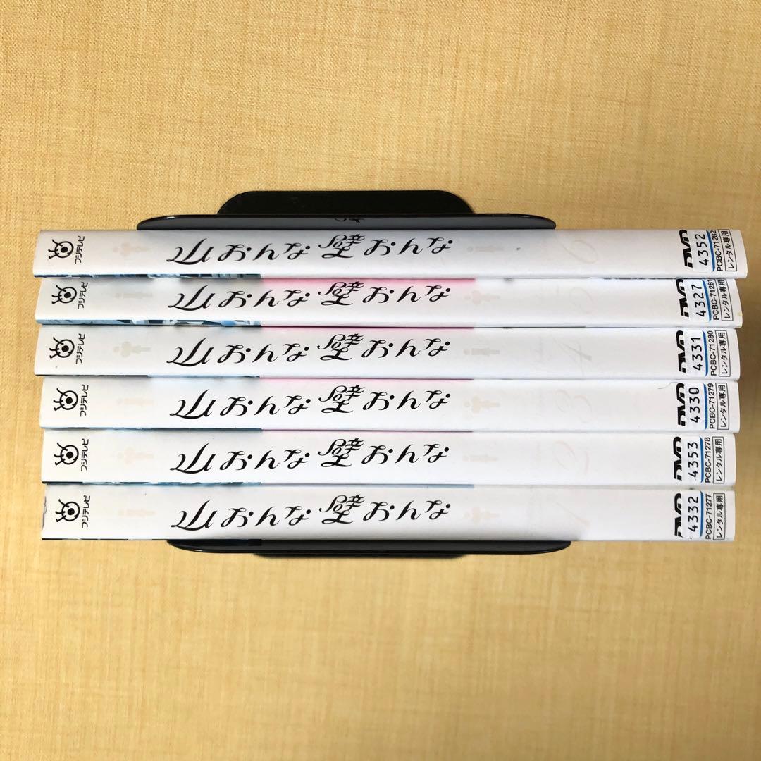 山おんな壁おんな 全６巻 DVDレンタル落ち