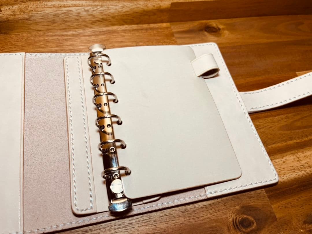 【ご確認用】システム手帳 B7 本革　6穴 径15mmリング　ミニ6