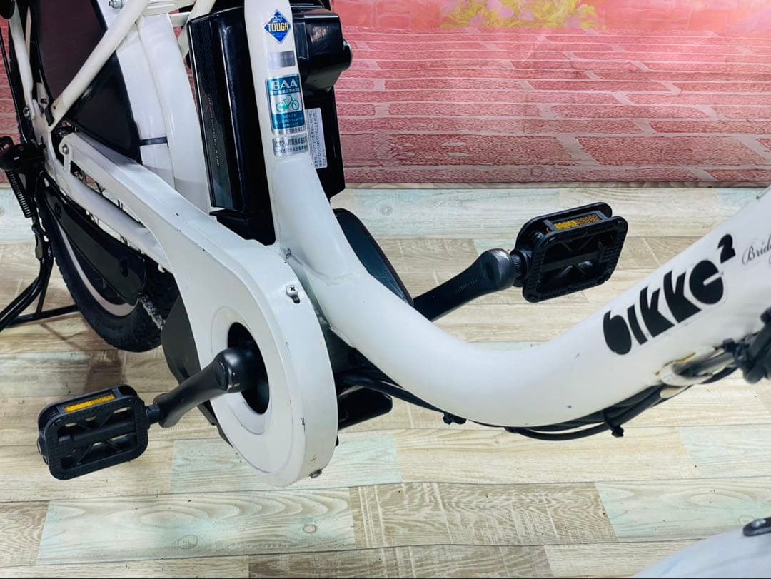 ZK3461 電動自転車 ブリヂストン ビッケ 子供乗せ 20インチ 送料無料