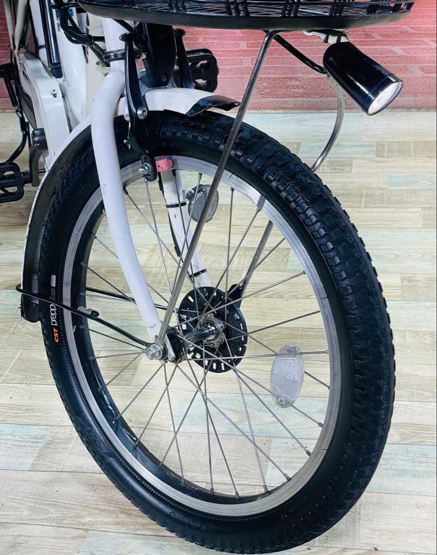 ZK3461 電動自転車 ブリヂストン ビッケ 子供乗せ 20インチ 送料無料