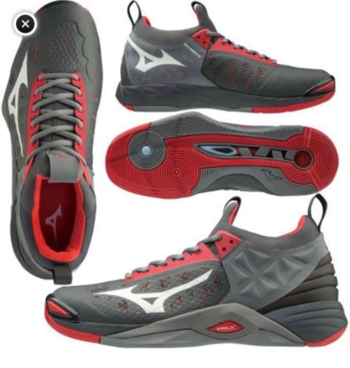 海外限定カラー 27.5m バレーボールシューズ ウェーブモーメンタム