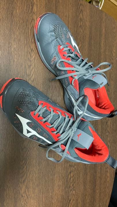 海外限定カラー 27.5m バレーボールシューズ ウェーブモーメンタム