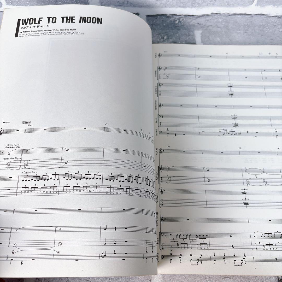 Rainbow レインボー STRANGER IN US ALL バンドスコア