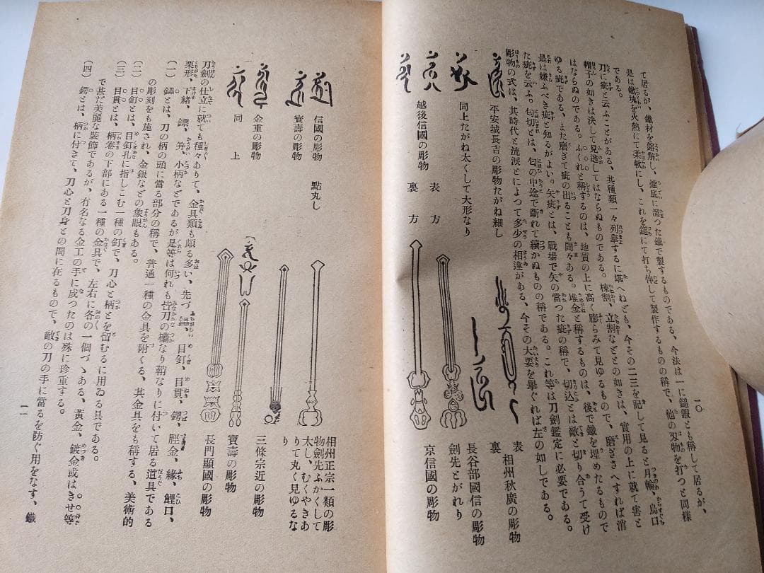 『 古今刀劔のしるべ 』古今刀剣のしるべ 上下巻 玉椿荘樂只 大文館書店 昭14