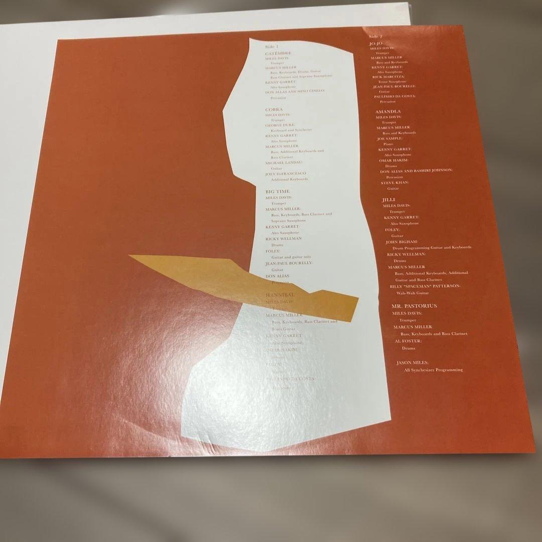 レアレコード　MILES DAVIS アマンドラ　1989年盤