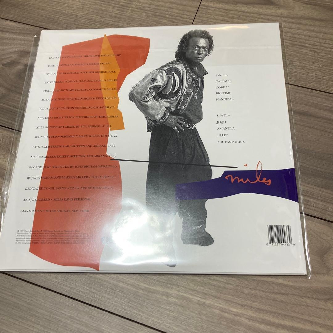 レアレコード　MILES DAVIS アマンドラ　1989年盤